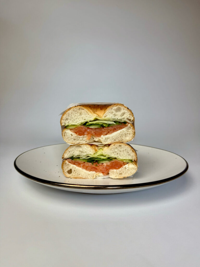 Бейгл Лосось