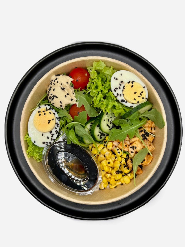 Боул з Куркою та Хумусом 290г