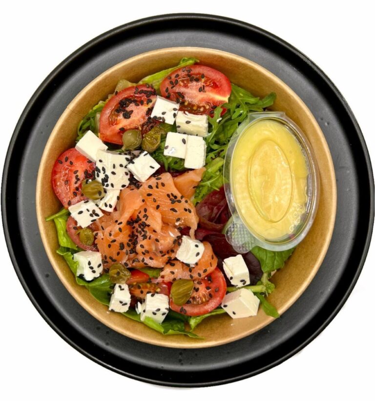 Маленький Салат Лосось&Фета